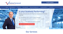 Desktop Screenshot of businessturnaround.net.au