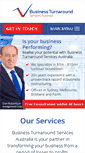 Mobile Screenshot of businessturnaround.net.au